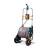 Furtun de gradina cu carucior, 3 straturi, pistol de stropit, 1/2", 50+2 m