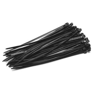 Coliere (fasete) plastic negru 2.5x150 mm