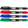 Set 36 buc marker permanent subtire, 2 capete, 4 culori, RICHMANN