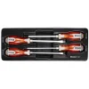 Set surubelnite late si cruce, sertar TIP A (385x150 mm) pentru dulap mobil, PH2-3, 6-8 mm, 150 mm, 4 buc, RICHMANN EXCLUSIVE