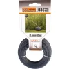 Fir rezerva motocoasa, trimmer cu insertie metalica, DUO, 2.4 mm x 15 m, Richmann Exclusive