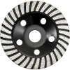 Disc diamantat slefuire uscata, turbo, beton, 125 mm/22.23 mm, Richmann Exclusive