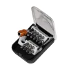 Set varfuri, biti, adaptor magnetic, 17 buc, 25 mm, Richmann Exclusive