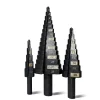 Burghie pentru metal, in trepte, nitrura de titan, set 3 buc, 4-12/20/32 mm, Richmann Exclusive