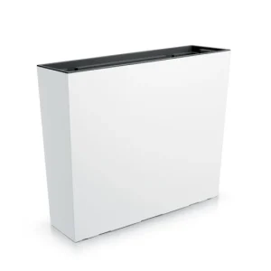 Jardiniera decorativa, alb, 58x18x49.8 cm, Urbi Case