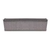 Jardiniera decorativa, cafeniu, 68.5x17.3x15 cm, Ratolla Case P Old