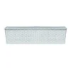 Jardiniera decorativa, alb, 68.5x17.3x15 cm, Ratolla Case P