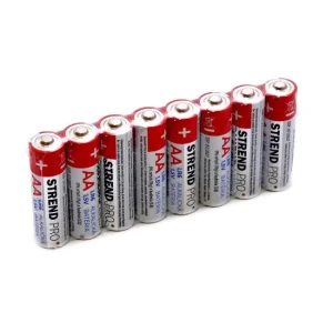 Baterie alcalina, AA, set 8 buc, Strend Pro