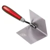 Mistrie inox, colt interior, sudura in puncte, 7.5x11 cm, maner lemn, Olejnik