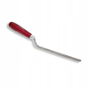 Mistrie inox, pentru rosturi, 6 mm, maner lemn, Olejnik