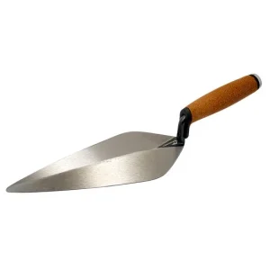 Mistrie otel calit, pentru zidarie, ascutita, 27.9 cm, maner pluta, Olejnik