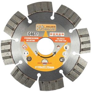 Disc diamantat segmentat