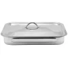 Tava cu capac pentru gratar, inox, 34.5x22.5x5.5 cm, Perfect Home