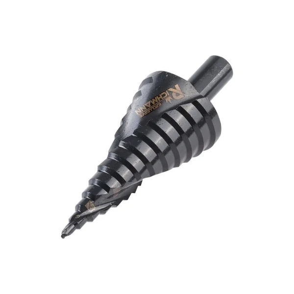 Burghiu pentru metal, in trepte, nitrura de titan, spiralat, 4-39 mm, Richmann Exclusive