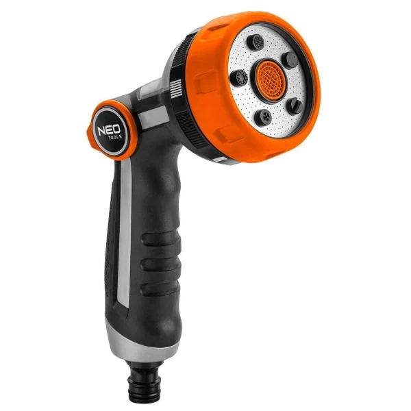 Furtun de gradina cu carucior, 6 straturi, antirasucire, pistol de stropit, accesorii, 1/2", 50 m, NEO