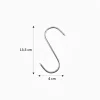 Set 5 carlige pentru sunca, inox, Perfect Home