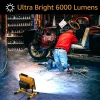 Proiector lucru, LED SMD, acumulator si stativ, 20 W, 4400 mAh, 1600 lm, IP54