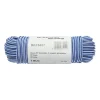 Franghie PP, impletita, alb si albastru, 8 mm, 25 m, Breckner Germany