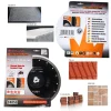 Disc diamantat turbo subtire, placi ceramice, taiere umeda si uscata, 230 mm/22.23 mm, Richmann Exclusive