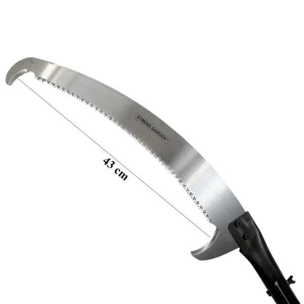 Fierastrau taiat crengi, de gradina, cu maner telescopic, aluminiu, 1.5-2.5 m