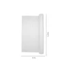 Paravan pentru balcon, terasa, gard PVC, gri, 1300 g/m2, UV, 3x1.5 m