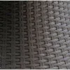 Masa/bar, ratan sintetic, inaltime reglabila, cu container gheata, maro, 49x57/82 cm