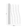 Plasa de siguranta din plastic, portocaliu, UV, HDPE, 30x1 m