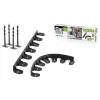Bordura pentru gazon, plastic, 28 cuie tip harpon, 8 m 