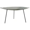 Disc pentru gratar, metalic, cu picioare, 60.5x32.3 cm, Perfect Home
