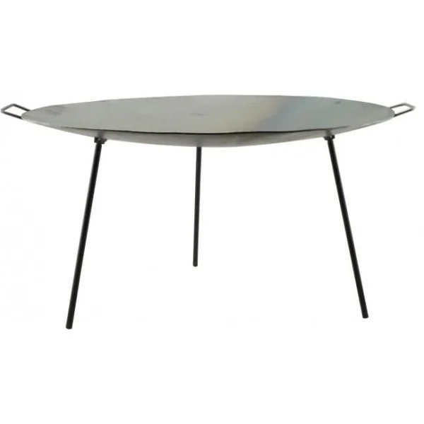 Disc pentru gratar, metalic, cu picioare, 60.5x32.3 cm, Perfect Home