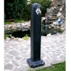 Masca robinet de gradina, cu adaptor furtun, antracit, 90 cm, Itwan