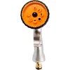 Pistol stropit gradina tip dus, metalic, 8 tipuri de jet reglabil, udare gazon, flori, legume, Richmann Exclusive
