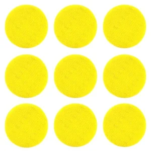 Set 9 discuri abrazive perforate pe baza de flizelina pentru girafa, 225 mm, granulatie P220, prindere velcro, fara praf, Multi Pad