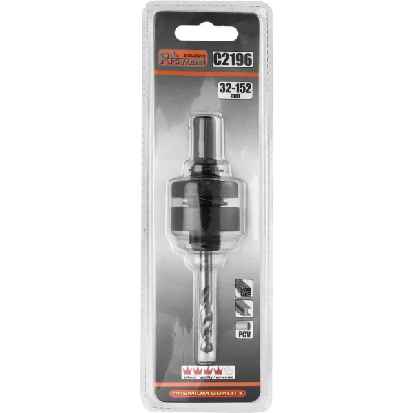 Adaptor carota diamantata/bimetal, 32-152mm, Richmann Exclusive
