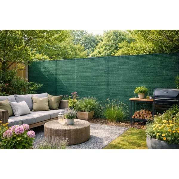 Plasa de umbrire, HDPE, 230 g/mp, grad de umbrire 95%, verde, 1.5x10 m 