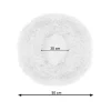 Culcus moale, pentru caine/pisica, negru, 50 cm