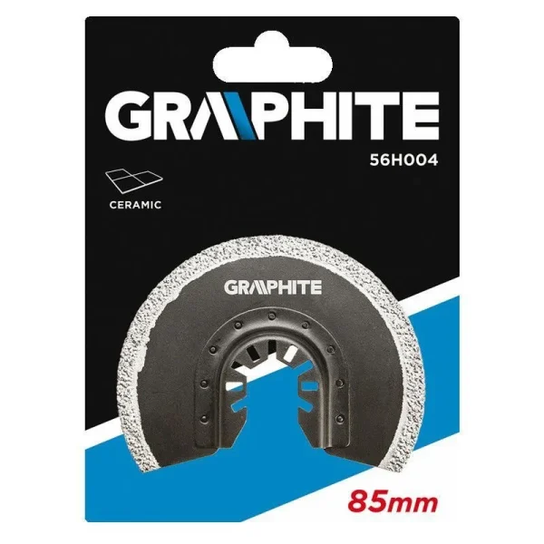 Panza/lama fierastrau, pentru multifunctional, cu carbura tungsten diamantata, pentru ceramica, 85 mm, Graphite