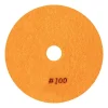 Discheta diamantata, lustruit/slefuit, umed/uscat, flexibila, K100, 125 mm, Graphite