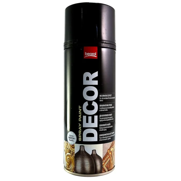 Vopsea spray acrilic Deco Silver, Argintiu 400ml