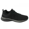 Pantofi casual, textil, talpa spuma Eva, negru si gri, marime 42, ART.MAS