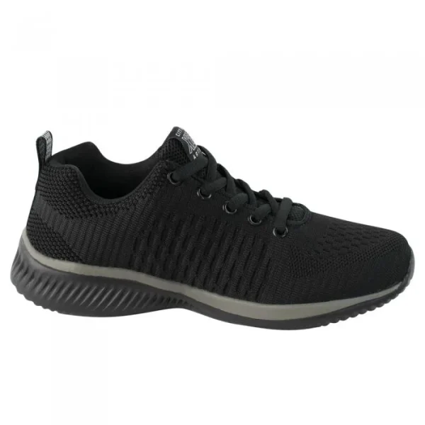 Pantofi casual, textil, talpa spuma Eva, negru si gri, marime 42, ART.MAS
