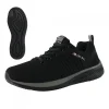 Pantofi casual, textil, talpa spuma Eva, negru si gri, marime 42, ART.MAS