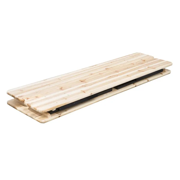 Set mobilier gradina/terasa, pliabil, 1 masa, 2 banci, 200 cm, Dortmund