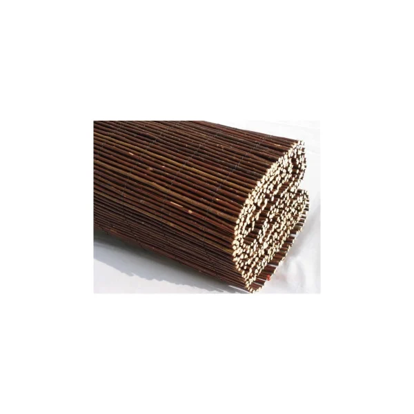 Gard gradina/paravan din rachita naturala, 5x1.5 m