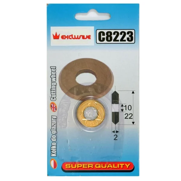 Rola taietoare rezerva aparat de taiat placi ceramice, titan, 22mm, Richmann