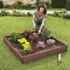Cutie pentru flori, legume din polipropilena, 8 piese 57x13cm