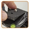Trepied pentru nivele laser linie incrucisata, 1.5 m, 1/4, aluminiu, NEO