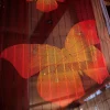 Plasa pentru usa impotriva tantarilor, mustelor si altor insecte, cu magnet, model fluture, 218x96 cm
