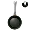 Oala cu capac sticla YENA, maner INOX, 1.2 L, 16 cm, antiaderenta, Copper Line, MAGIC HOME