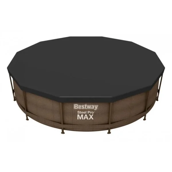 Prelata acoperire piscina, PVC, neagra, 366 cm, Bestway